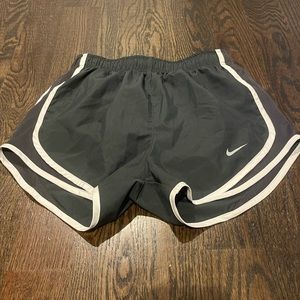 Nike dri-fit lined shorts gray xs